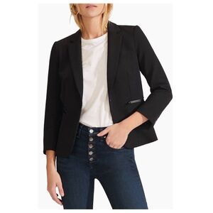 Veronica Beard Scuba Black Blazer